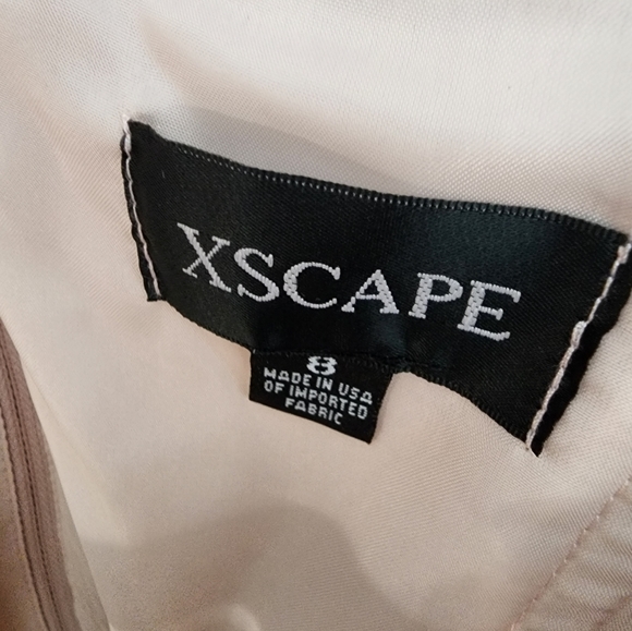 How I Met Your Father Xscape Mauve Cocktail Dress Size 8 - Picture 6 of 10